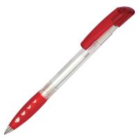 ручка пластиковая 'bubble transparent' (ritter pen)  со своей надписью