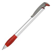 ручка пластиковая 'jet set silver' (ritter pen)  со своей надписью